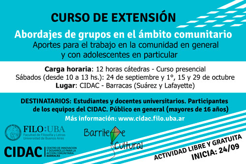 Curso de Extensión