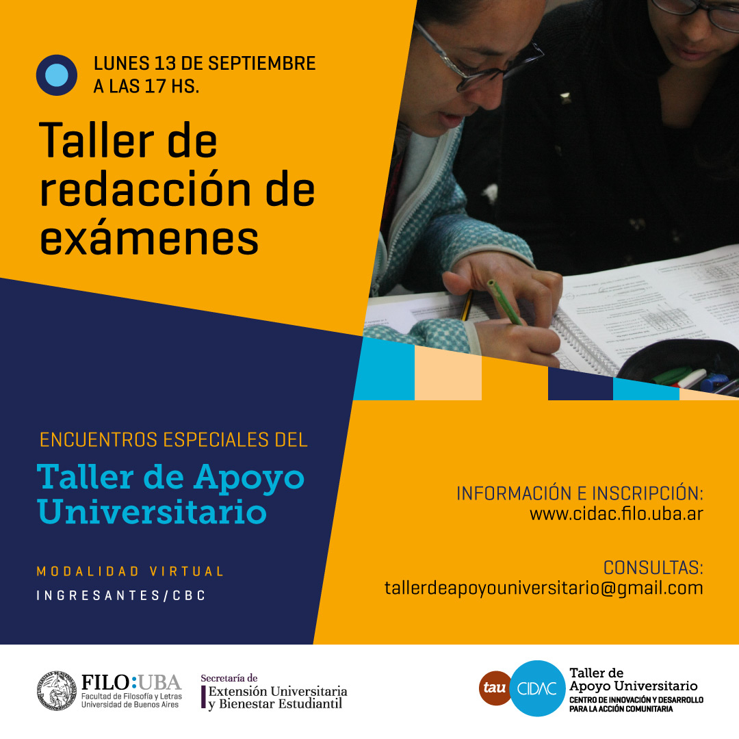 Taller de redacción de exámenes